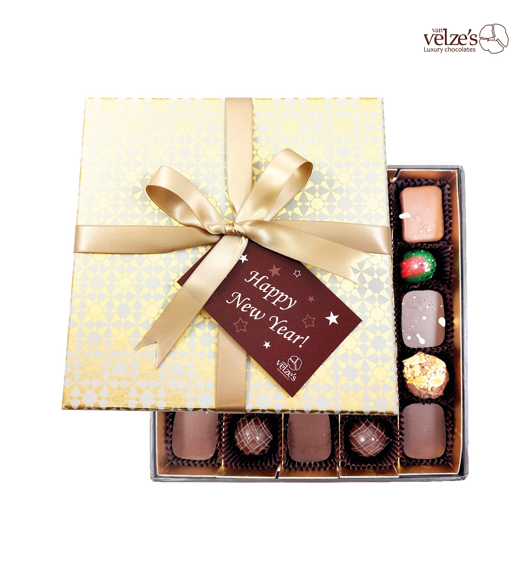 New Year Gold Chocolate Selection 25