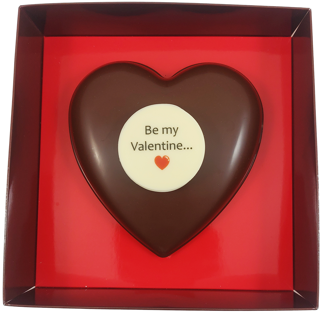 Happy Valentine's Day Chocolate Heart