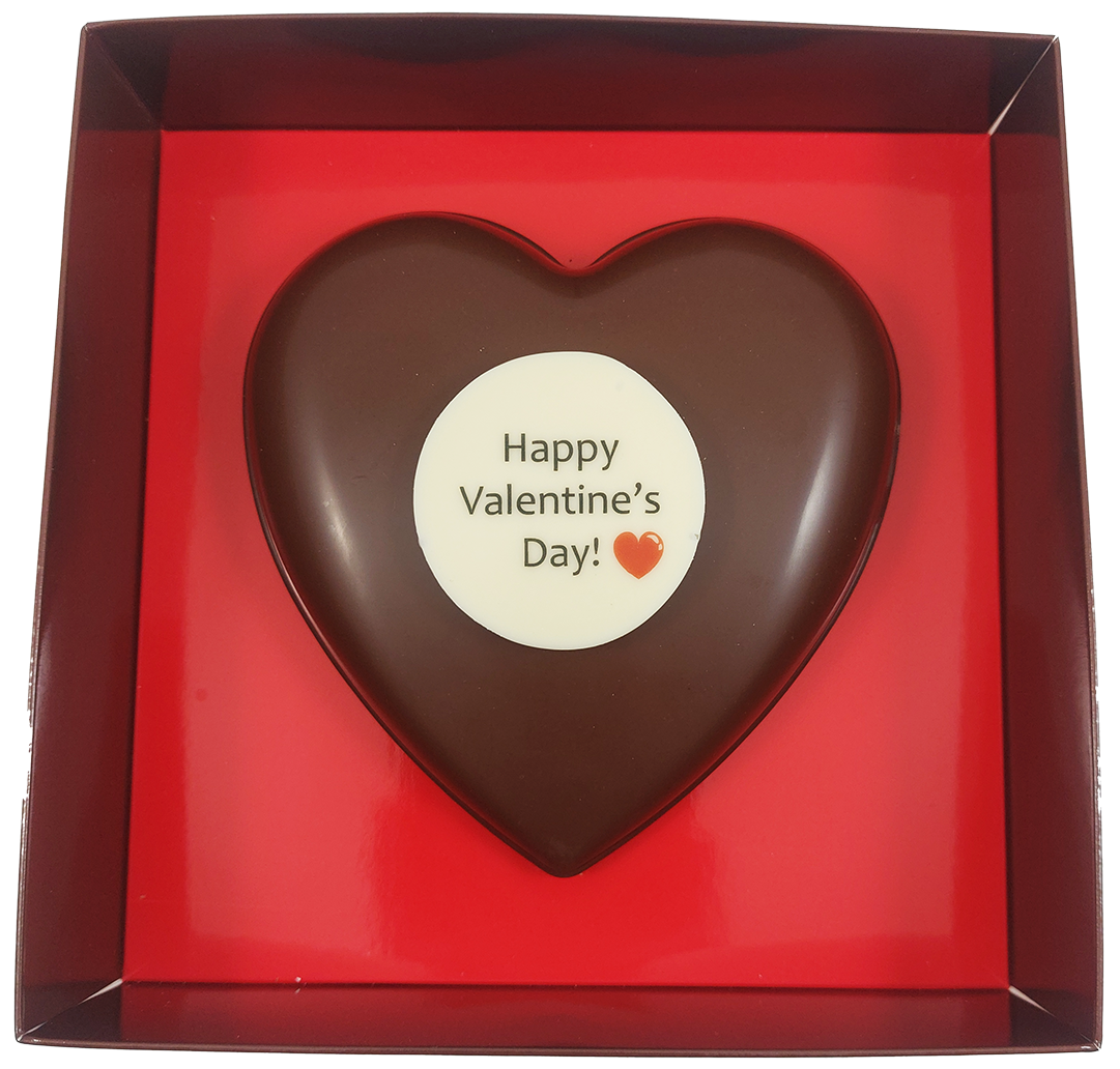 Happy Valentine's Day Chocolate Heart