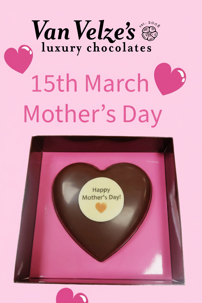 Happy Mother's Day Chocolate Heart
