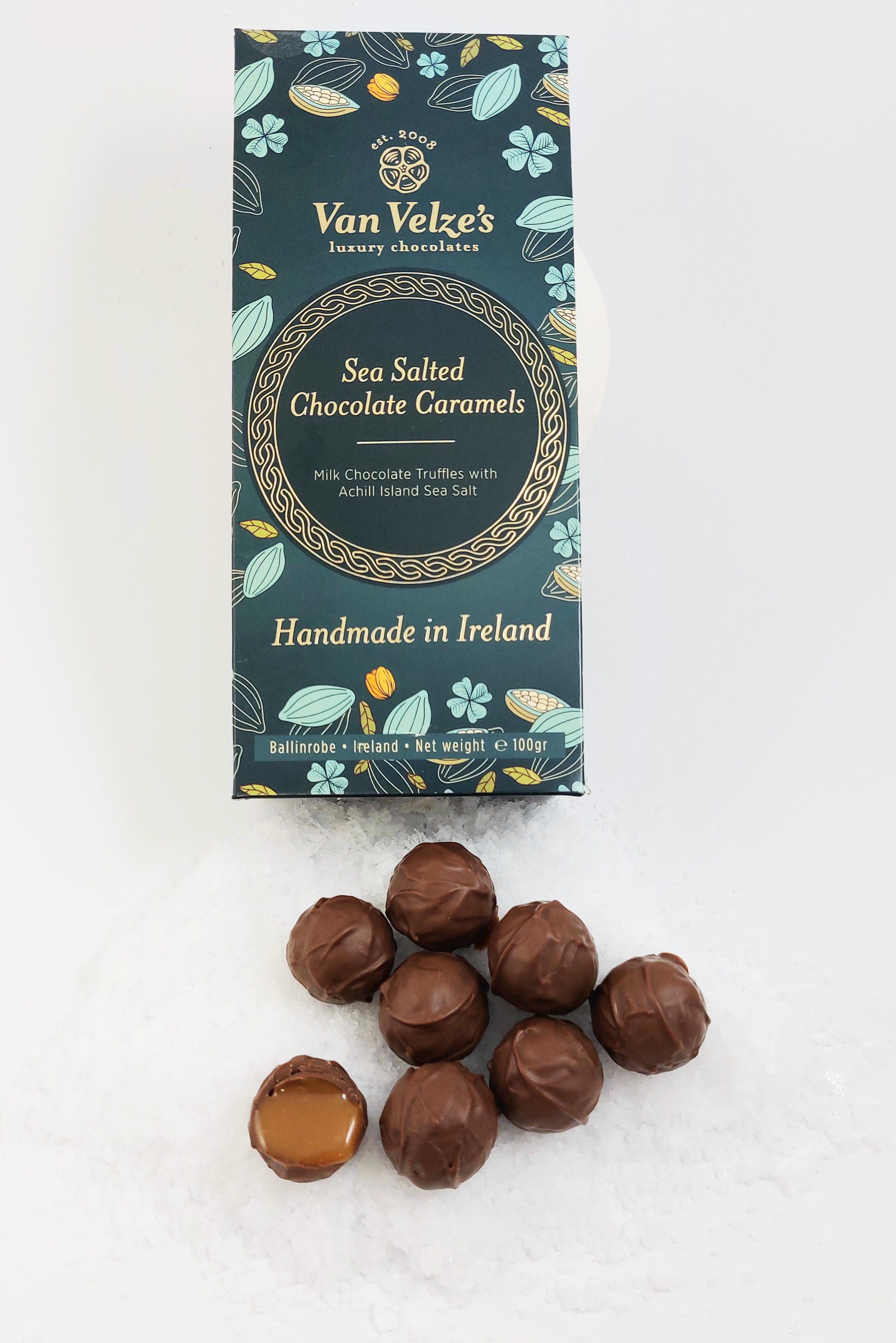 Sea Salted Caramel truffle box