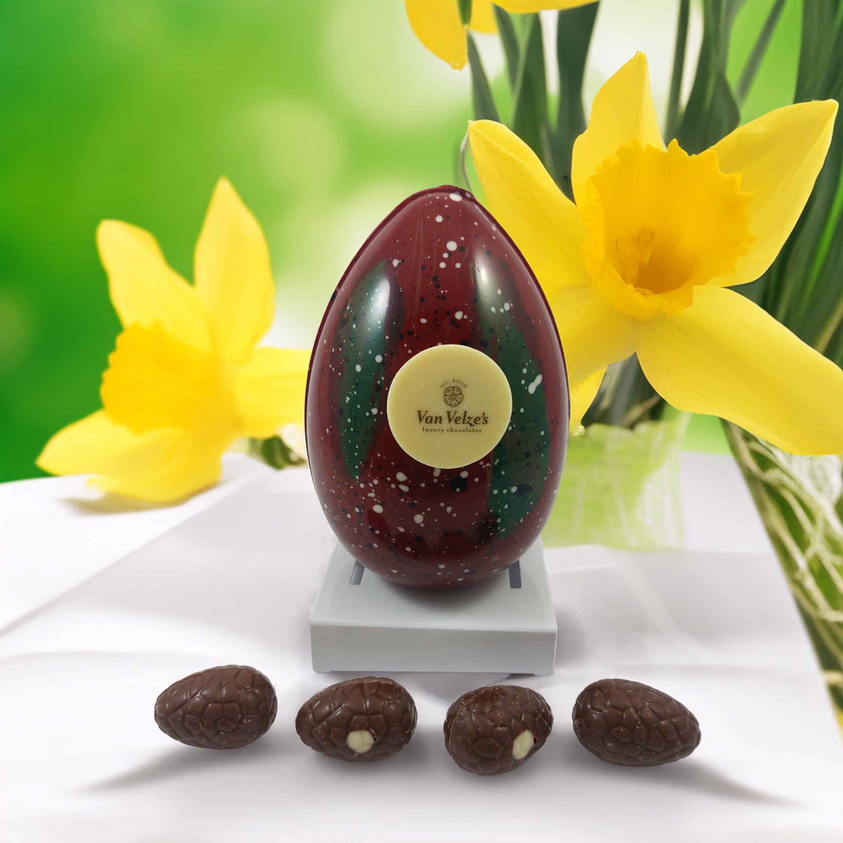 "Mayo" Egg - Salted caramel/hazelnut (4x mini eggs)