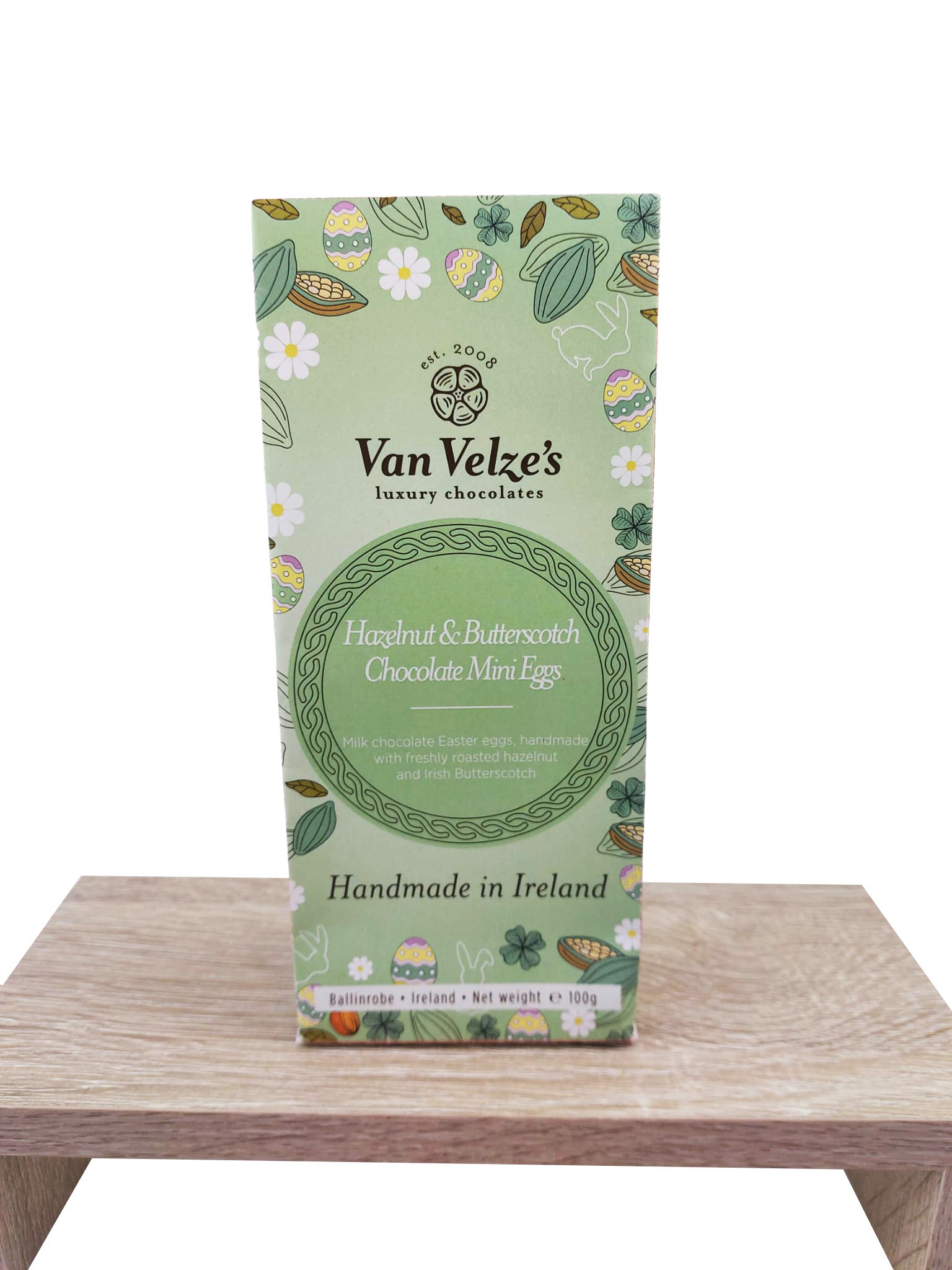 Luxury Easter Chocolate Mini Eggs (Hazelnut & Irish Butterscotch)